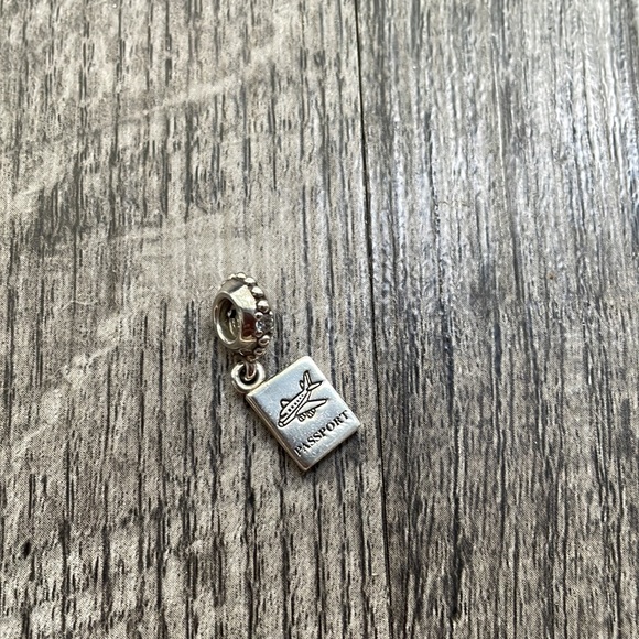 Authentic PANDORA Adventure Passport Dangle Charm - Picture 3 of 4